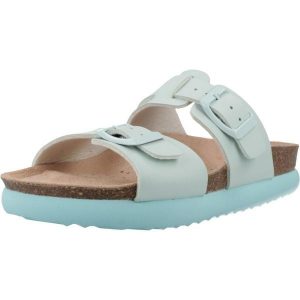 Sandały GEOX J SANDAL BUBBLEBOW Niebieski. Niebieskie buty trekkingowe Geox, z syntetyku, bez zapięcia. Za 176,99 zł.