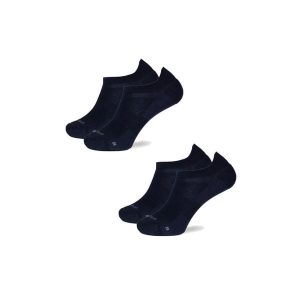 Skarpety biegowe Ultralight No Show Running NGUL01 2-PAK. Niebieskie skarpetki NA GIEAN, bez wzorów, z wełny. Za 79,99 zł.