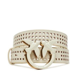 Pasek Damski PINKO. Białe paski Pinko, bez wzorów. Za 379,99 zł.