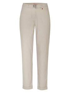 Relaxed by TONI Spodnie chino w kolorze beżowym rozmiar: W19. Brązowe chinosy Relaxed by TONI, bez wzorów. Za 152,99 zł.