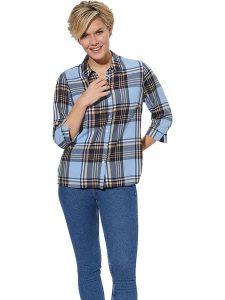 WITT WEIDEN Bluzka w kolorze błękitnym rozmiar: 54. Niebieskie bluzki WITT WEIDEN, bez wzorów, z wiskozy, bez kołnierzyka, bez ramiączek. Za 57,06 zł.