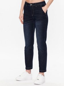 United Colors Of Benetton Jeansy 4NF1DF02U Granatowy Slim Fit. Niebieskie jeansy United Colors of Benetton, bez wzorów, z bawełny. Za 149,99 zł.