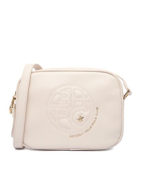 Beverly Hills Polo Club Torebka CEOWB-BHPC-L-002-09 Écru. Listonoszki Beverly Hills Polo Club, bez wzorów, z materiału, bez dodatków. Za 149,99 zł.