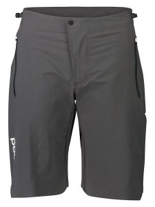 POC Szorty kolarskie "Essential Enduro" w kolorze antracytowym rozmiar: L. Czarne spodenki sportowe POC, l, bez wzorów, z materiału, rowerowe. Za 224,95 zł.
