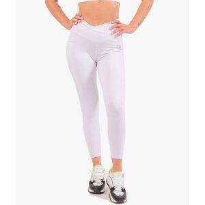 Damskie legginsy Givova ECO. Białe legginsy Givova, bez wzorów, z materiału. Za 270,99 zł.