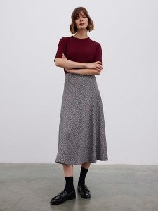 BGN Spódnica w kolorze czarno-białym rozmiar: 38. Czarne spódnice BGN, na imprezę, bez wzorów, midi. Za 148,95 zł.