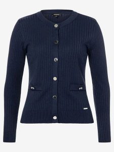 More & More Kardigan w kolorze granatowym rozmiar: 40. Niebieskie kardigany More & More, prążkowane. Za 201,55 zł.