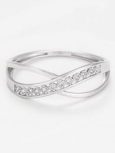 Maison héritage PARIS Złoty pierścionek z diamentami rozmiar: 54. Szare pierścionki Maison héritage PARIS, z diamentem, złote. Za 1 078,99 zł.