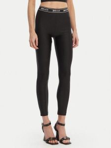 Just Cavalli Legginsy 80PAC100 J0108 Czarny Skinny Fit. Czarne legginsy Just Cavalli, bez wzorów, z syntetyku. Za 388,99 zł.