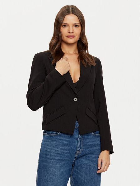 Vero Moda Marynarka Babette 10320593 Czarny Slim Fit. Czarne marynarki i żakiety Vero Moda, bez wzorów, z syntetyku. Za 109,99 zł.