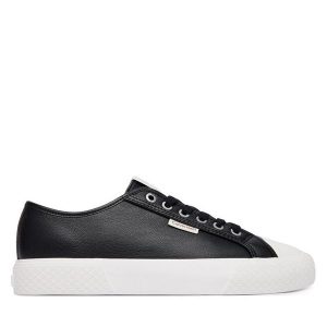 Trampki Calvin Klein. Czarne trampki Calvin Klein, bez wzorów, bez zapięcia. Za 369,99 zł.