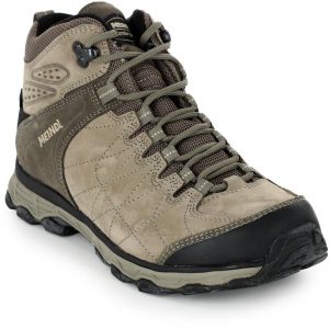 Buty MEINDL Rivera Lady Mid GTX. Brązowe buty trekkingowe MEINDL, bez zapięcia. W wyprzedaży za 692,91 zł.