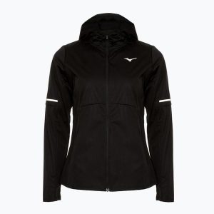 Kurtka do biegania damska Mizuno Thermal Charge BT. Czarne kurtki Mizuno, bez wzorów, bez kaptura. Za 339,99 zł.