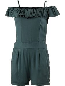 Beachlife Kombinezon w kolorze ciemnozielonym rozmiar: XL. Zielone kombinezony Beachlife, xl, bez wzorów, z wiskozy, bez kołnierzyka, bez ramiączek. Za 48,16 zł.