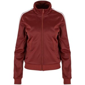 Kurtka damska Urban Classics Retro Track. Czarne kurtki Urban Classics, bez wzorów, bez kaptura. Za 206,00 zł.