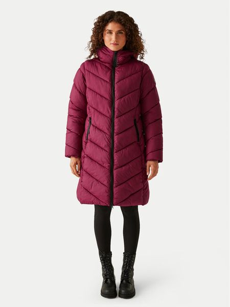 Regatta Kurtka zimowa Andia II RWN308 Czerwony Regular Fit. Czerwone kurtki Regatta, na zimę, bez wzorów, z syntetyku, bez kaptura. Za 369,99 zł.