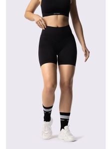 Spaio Szorty sportowe "Adapt" w kolorze czarnym rozmiar: S. Czarne spodenki sportowe Spaio, s, bez wzorów, z materiału, outdoorowe. Za 118,01 zł.