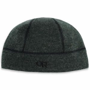Czapka Outdoor Research Flurry. Niebieskie czapki OUTDOOR RESEARCH, bez wzorów, z polaru. Za 122,60 zł.