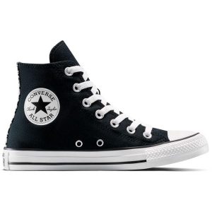 Adidasy Converse Chuck Taylor All Star Leopard, Dla obu płci. Czarne buty sportowe Converse, bez wzorów, bez zapięcia. Za 490,00 zł.