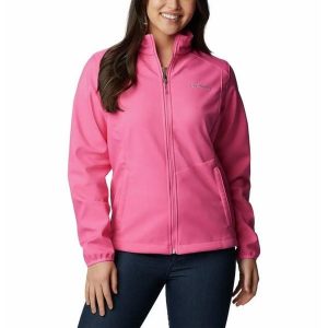 Columbia Kurtka Damska Softshell Kruser Ridge Ii 1771911656. Czerwone kurtki Columbia, bez wzorów, z softshellu, bez kaptura. Za 198,99 zł.