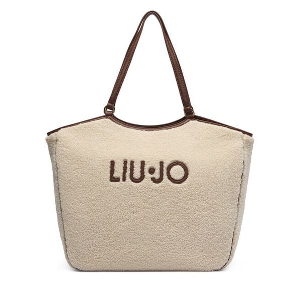 Torebka Liu Jo. Brązowe shopper bag Liu Jo, bez wzorów, bez dodatków. Za 559,99 zł.
