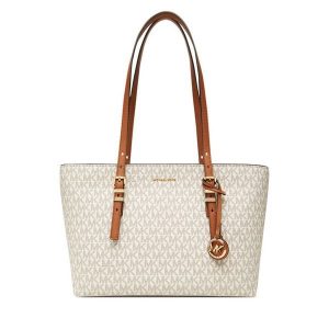 Torebka MICHAEL Michael Kors. Brązowe shopper bag MICHAEL Michael Kors, bez wzorów, bez dodatków. Za 799,99 zł.
