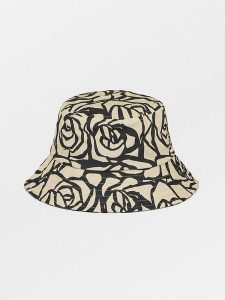 Becksöndergaard Kapelusz w kolorze beżowo-czarnym rozmiar: XS/S. Brązowe kapelusze Becksöndergaard, bez wzorów, z bawełny. Za 69,99 zł.