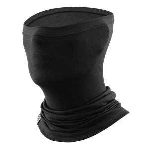 ROCKBROS Kominiarka Tencel i wełna Maska na twarz Czapka wiatroodporna. Czarne czapki ROCKBROS, bez wzorów, z elastanu, eleganckie. Za 63,84 zł.