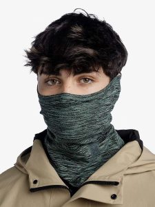 Buff Szal-koło "Dryflx" w kolorze zielonym rozmiar: onesize. Zielone szaliki Buff, bez wzorów, z materiału. Za 114,71 zł.