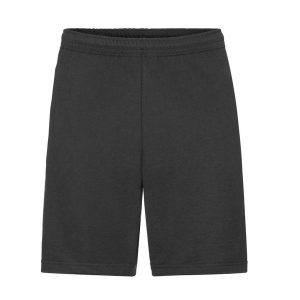 Lekkie Spodenki Dla Dorosłych Unisex. Niebieskie szorty FRUIT OF THE LOOM, bez wzorów, sportowe. Za 66,99 zł.