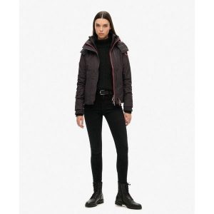 Parka dla kobiet Superdry Arctic SD-Windcheater. Szare kurtki Superdry, bez wzorów, bez kaptura. Za 424,60 zł.