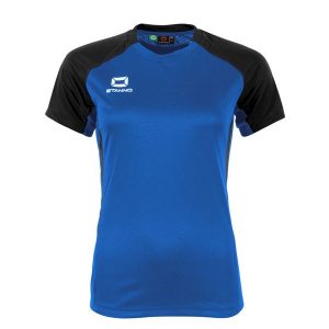 Damski jersey Stanno Stadio. Niebieskie koszulki sportowe STANNO, bez wzorów, z jersey, bez ramiączek. Za 188,00 zł.