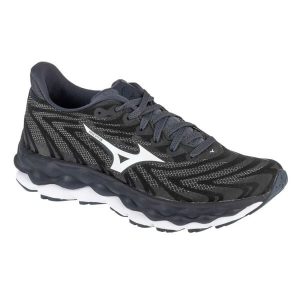 Buty Damskie Bieganie Wave Sky 8. Czarne buty trekkingowe Mizuno, bez zapięcia. Za 778,99 zł.