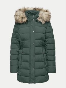 ONLY Kurtka zimowa New Luna 15304781 Zielony Regular Fit. Zielone kurtki ONLY, na zimę, xs, bez wzorów, z syntetyku, bez kaptura. Za 309,99 zł.