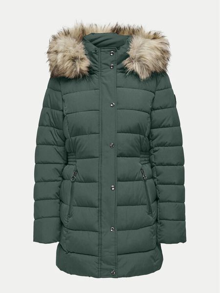 ONLY Kurtka zimowa New Luna 15304781 Zielony Regular Fit. Zielone kurtki ONLY, na zimę, s, bez wzorów, z syntetyku, bez kaptura. Za 219,99 zł.