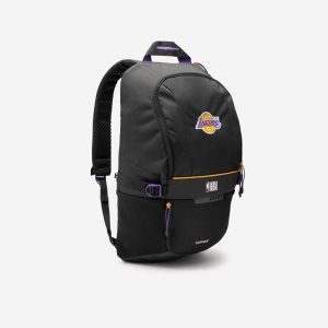 Plecak do koszykówki Tarmak NBA Los Angeles Lakers 25 L. Czarne plecaki TARMAK. Za 129,99 zł.