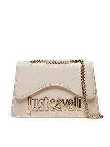 Just Cavalli Torebka 78RA4BB7 ZS766 Écru. Torebki klasyczne Just Cavalli, bez wzorów, ze skóry, bez dodatków. Za 459,99 zł.