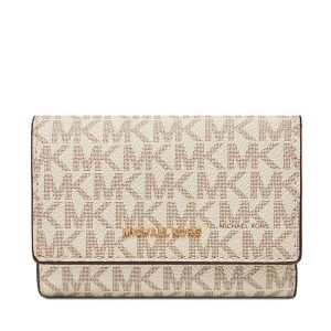 Portfel MICHAEL Michael Kors. Brązowe portfele MICHAEL Michael Kors, bez wzorów. Za 479,99 zł.