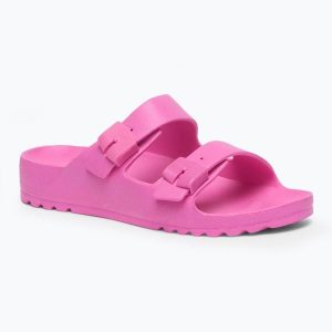 Klapki damskie Scholl Bahia Med. Czerwone klapki Scholl, bez wzorów, bez obcasa. Za 139,99 zł.