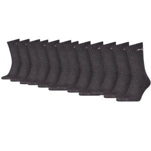 Skarpety sportowe Puma – 12 par – antracytowe. Brązowe skarpetki Puma, bez wzorów, z bawełny. W wyprzedaży za 216,78 zł.