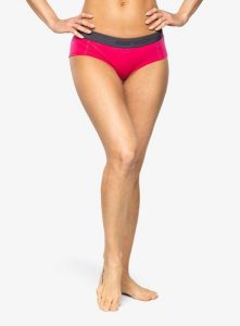Figi termoaktywne damskie Sensor Merino Active Panties. Czerwone figi Sensor, bez wzorów, z gumy. Za 109,99 zł.