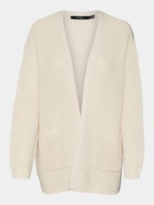 Vero Moda Curve Kardigan Fabulous 10307311 Beżowy Regular Fit. Brązowe kardigany Vero Moda Curve, z syntetyku. Za 149,99 zł.