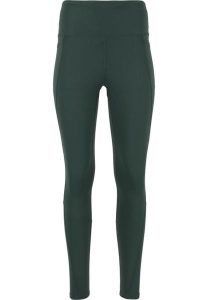Damskie legginsy Athlecia Aliya. Zielone legginsy Athlecia, bez wzorów, z elastanu. Za 163,50 zł.
