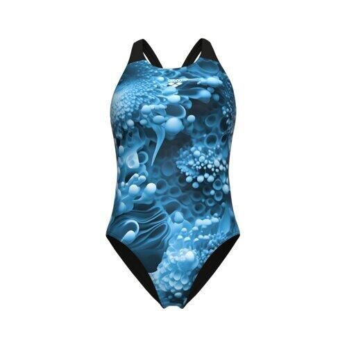 Damski kostium kąpielowy 1-częściowy Arena Flowers. Czarne stroje jednoczęściowe Arena, bez wzorów. Za 282,50 zł.