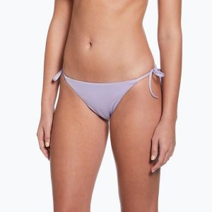 Dół od stroju pływackiego Nike Essential Tie String Bikini. Fioletowe bikini Nike, bez wzorów. Za 79,99 zł.