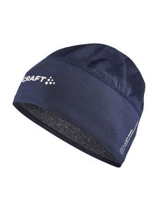 Craft Czapka "Adv Windblock" w kolorze granatowym rozmiar: L/XL. Niebieskie czapki Craft, bez wzorów, z materiału. Za 49,95 zł.