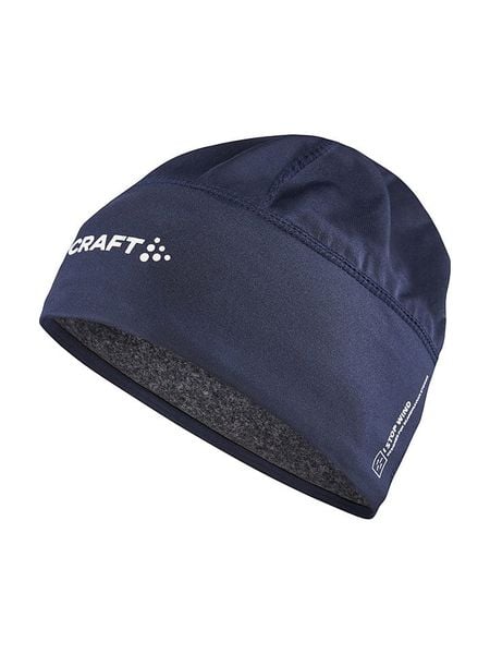 Craft Czapka "Adv Windblock" w kolorze granatowym rozmiar: L/XL. Niebieskie czapki Craft, bez wzorów, z materiału. Za 73,95 zł.
