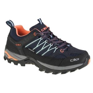 Damskie Buty Trekkingowe CMP Rigel Low Granatowy. Czarne buty trekkingowe CMP, z zamszu, bez zapięcia. Za 319,99 zł.