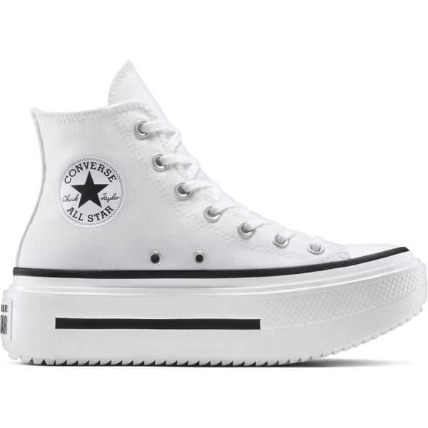 Buty sportowe Converse Ct As Lift Double Stack. Białe trampki Converse, bez wzorów, bez zapięcia. W wyprzedaży za 490,00 zł.