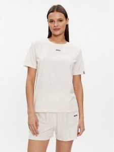 Boss T-Shirt 50510322 Écru Regular Fit. T-shirty Boss, m, bez wzorów, z bawełny, bez kołnierzyka, bez ramiączek. Za 139,99 zł.